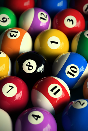 pool balls