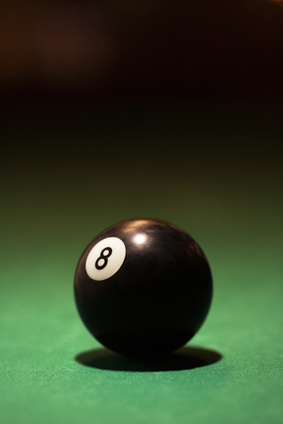 billiards eight ball.